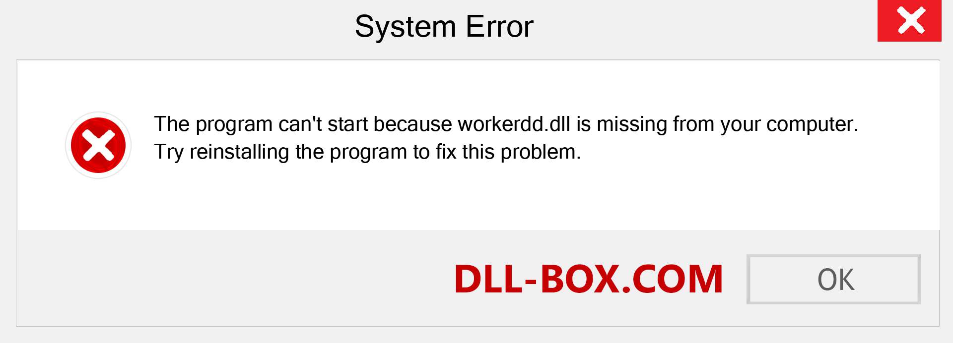  workerdd.dll file is missing?. Download for Windows 7, 8, 10 - Fix  workerdd dll Missing Error on Windows, photos, images